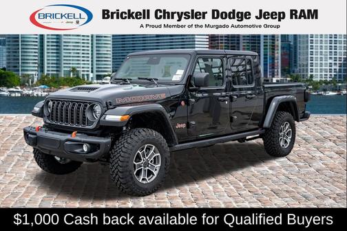 Black Clearcoat 2026 Jeep Gladiator Mojave X 4x4