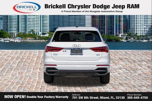 White 2024 Audi Q3 Premium 45 TFSI S line quattro Tiptronic