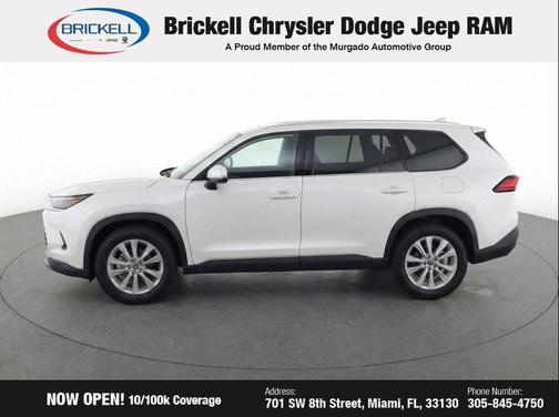 Wind Chill Pearl 2024 Toyota Grand Highlander XLE