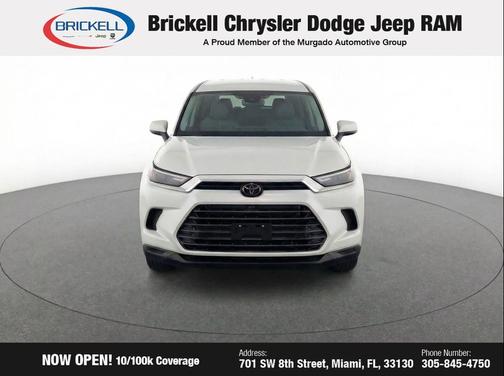 Wind Chill Pearl 2024 Toyota Grand Highlander XLE