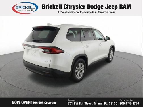 Wind Chill Pearl 2024 Toyota Grand Highlander XLE