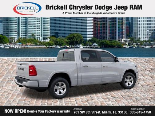 Bright White Clearcoat 2026 RAM 1500 Big Horn/Lone Star