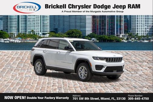 Bright White Clearcoat 2026 Jeep Grand Cherokee Altitude