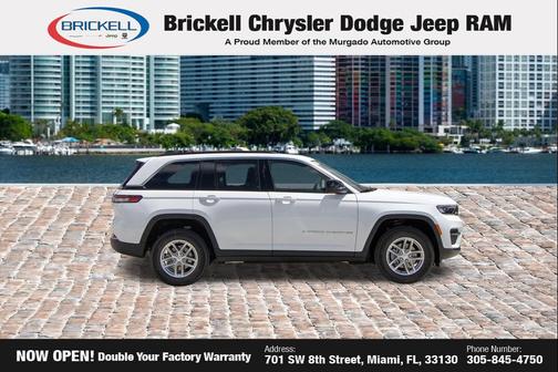 Bright White Clearcoat 2026 Jeep Grand Cherokee Altitude