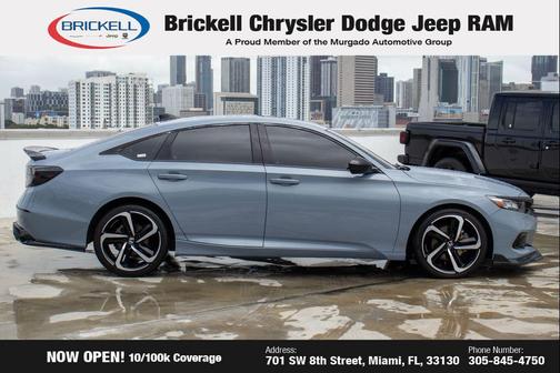 Sonic Gray Pearl 2021 Honda Accord Sport 2.0T