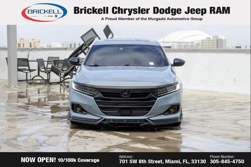 Sonic Gray Pearl 2021 Honda Accord Sport 2.0T