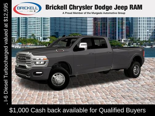 Granite Crystal Metallic Clearcoat 2026 RAM 3500 Laramie