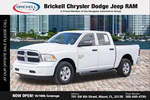 Bright White Clearcoat 2023 RAM 1500 Classic SLT