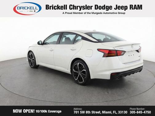 Pearl White Tricoat 2023 Nissan Altima SR Intelligent AWD