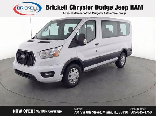OXFORD WHITE 2024 Ford Transit-350 XLT