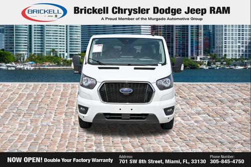 OXFORD WHITE 2024 Ford Transit-350 XLT