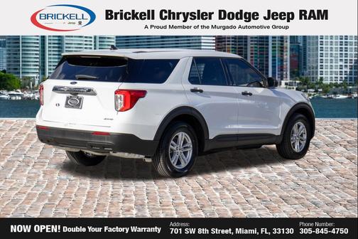 OXFORD WHITE 2023 Ford Explorer Base