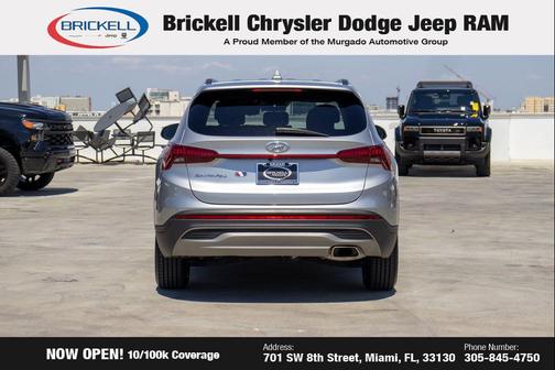 Shimmering Silver 2023 Hyundai SANTA FE SE