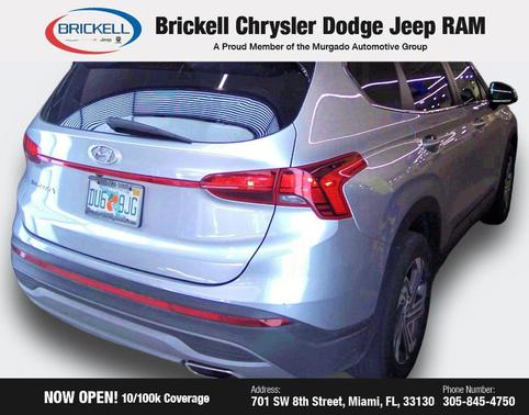 Shimmering Silver 2023 Hyundai SANTA FE SE