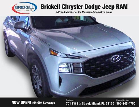 Shimmering Silver 2023 Hyundai SANTA FE SE