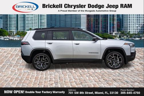 Silver Zynith Clearcoat 2026 Jeep Cherokee Overland