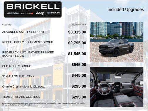 Granite Crystal Metallic Clearcoat 2026 RAM 1500 Rebel
