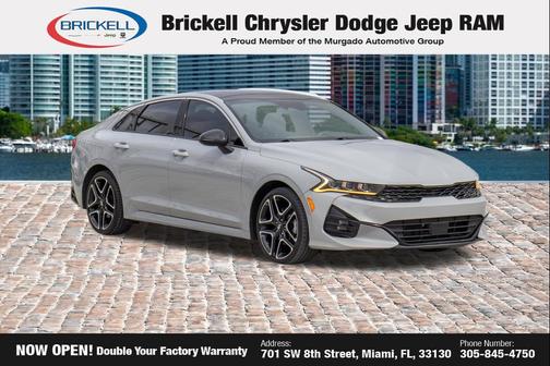 Wolf Gray 2023 Kia K5 GT-Line