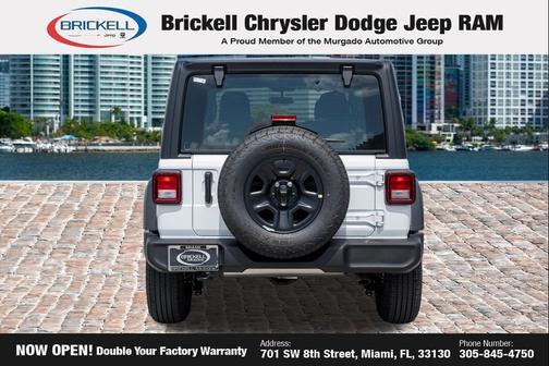 Bright White Clearcoat 2026 Jeep Wrangler Sport