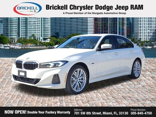 Alpine White 2023 BMW 330e 330e iPerformance