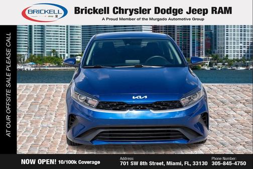 Deep Sea Blue 2024 Kia Forte LXS