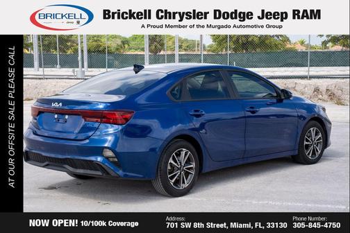 Deep Sea Blue 2024 Kia Forte LXS