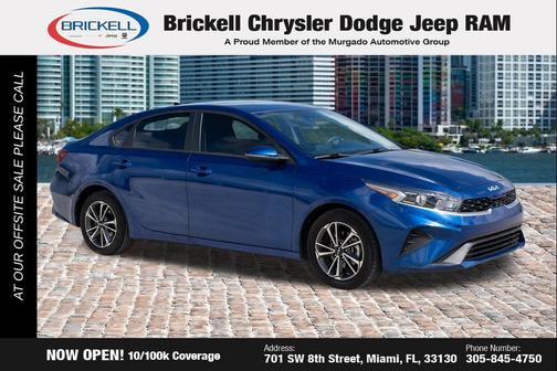 Deep Sea Blue 2024 Kia Forte LXS