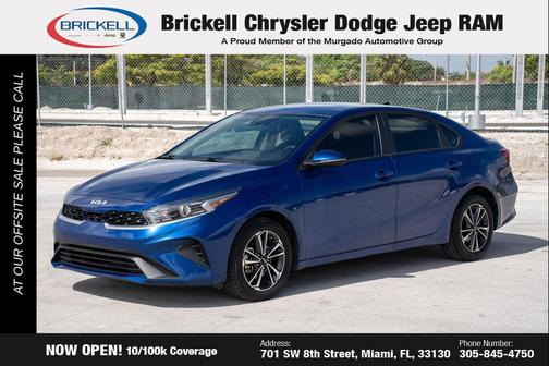 Deep Sea Blue 2024 Kia Forte LXS