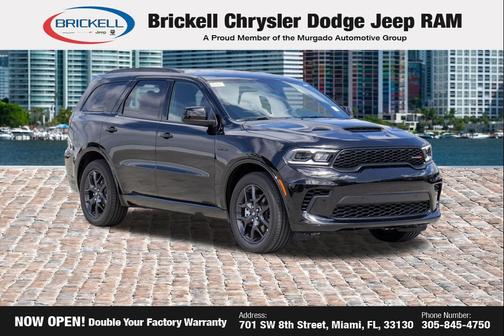 DB Black Clearcoat 2026 Dodge Durango GT HEMI V8 AWD