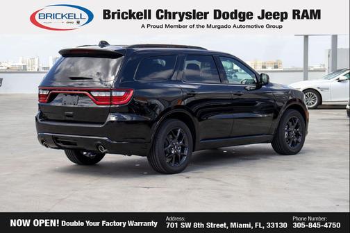 DB Black Clearcoat 2026 Dodge Durango GT HEMI V8 AWD