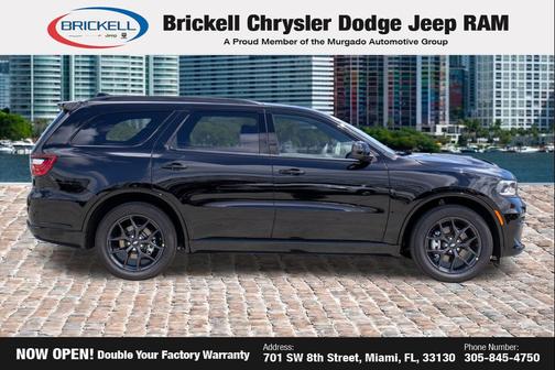 DB Black Clearcoat 2026 Dodge Durango GT HEMI V8 AWD