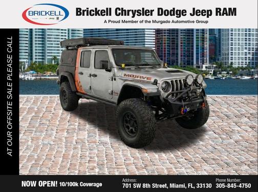 Billet Silver Metallic Clearcoat 2021 Jeep Gladiator Mojave 4x4