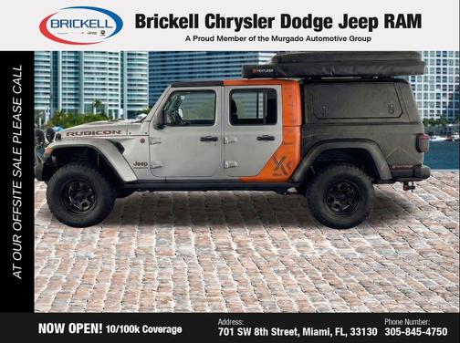 Billet Silver Metallic Clearcoat 2021 Jeep Gladiator Mojave 4x4