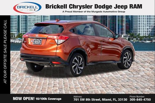 Brown 2019 Honda HR-V Sport