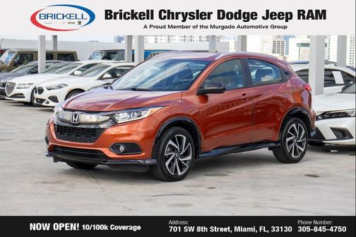 Brown 2019 Honda HR-V Sport