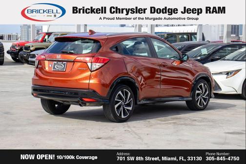 Brown 2019 Honda HR-V Sport