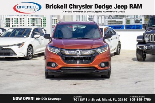 Brown 2019 Honda HR-V Sport
