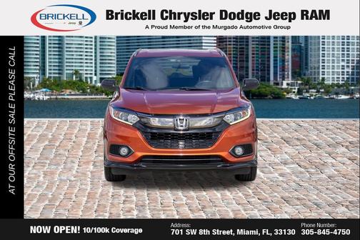 Brown 2019 Honda HR-V Sport