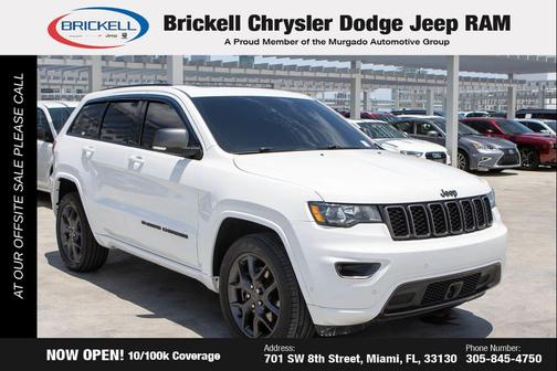 2021 Jeep Grand Cherokee 80th Anniversary 4X4