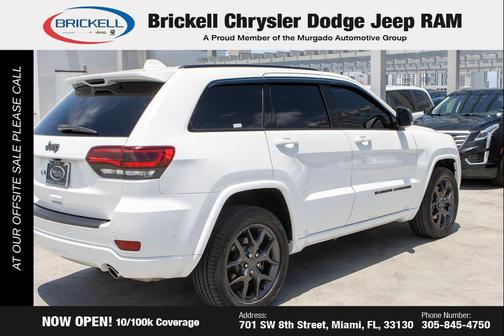 2021 Jeep Grand Cherokee 80th Anniversary 4X4