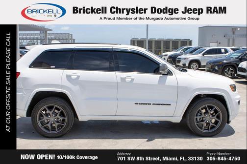 2021 Jeep Grand Cherokee 80th Anniversary 4X4
