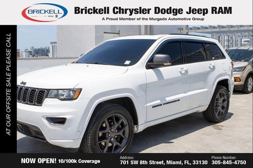 2021 Jeep Grand Cherokee 80th Anniversary 4X4