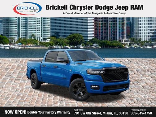 Hydro Blue Pearlcoat 2026 RAM 1500 Big Horn/Lone Star
