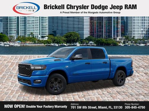 Hydro Blue Pearlcoat 2026 RAM 1500 Big Horn/Lone Star