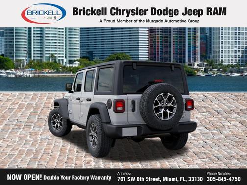 Bright White Clearcoat 2026 Jeep Wrangler Sport S