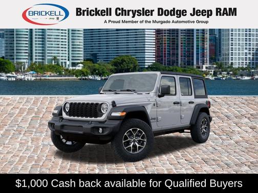 Bright White Clearcoat 2026 Jeep Wrangler Sport S