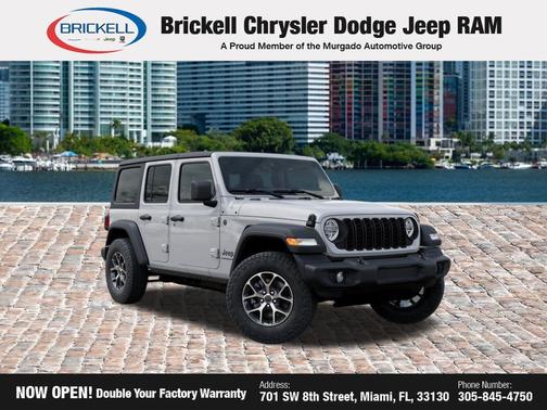 Bright White Clearcoat 2026 Jeep Wrangler Sport S