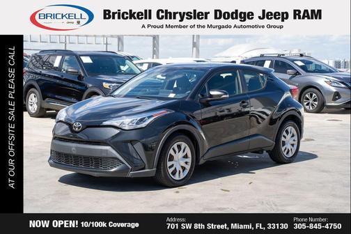 Black Sand Pearl 2020 Toyota C-HR LE