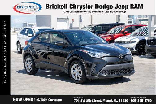 Black Sand Pearl 2020 Toyota C-HR LE