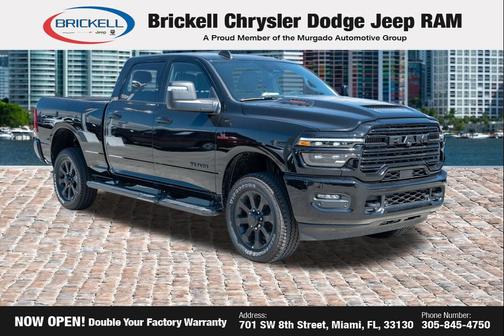 Diamond Black Crystal Pearlcoat 2026 RAM 2500 Laramie